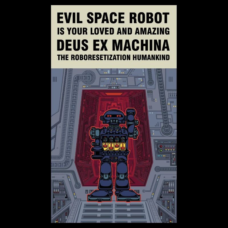 Le méchant robot de l’espace envahit la Terre