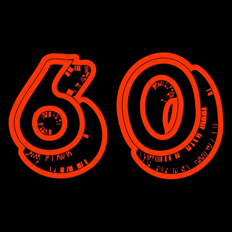 60. 60 ANS. 60e ANNIVERSAIRE. ANNIVERSAIRE 60 ANS.
