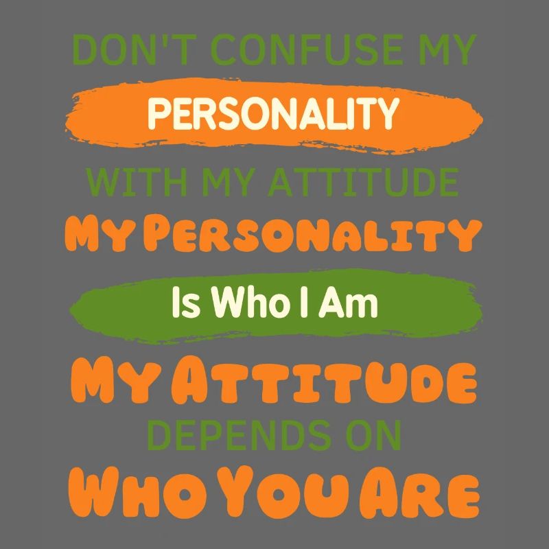 Sarcasm Lover Funny Don't Confuse My Personality