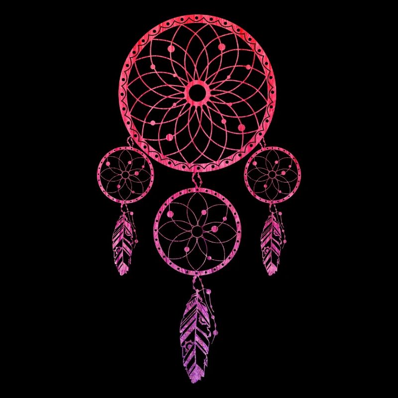Attrape rêve Rose