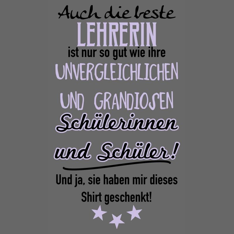 Beste Lehrerin Shirt