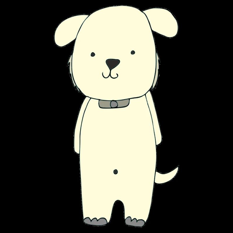 hund gelb