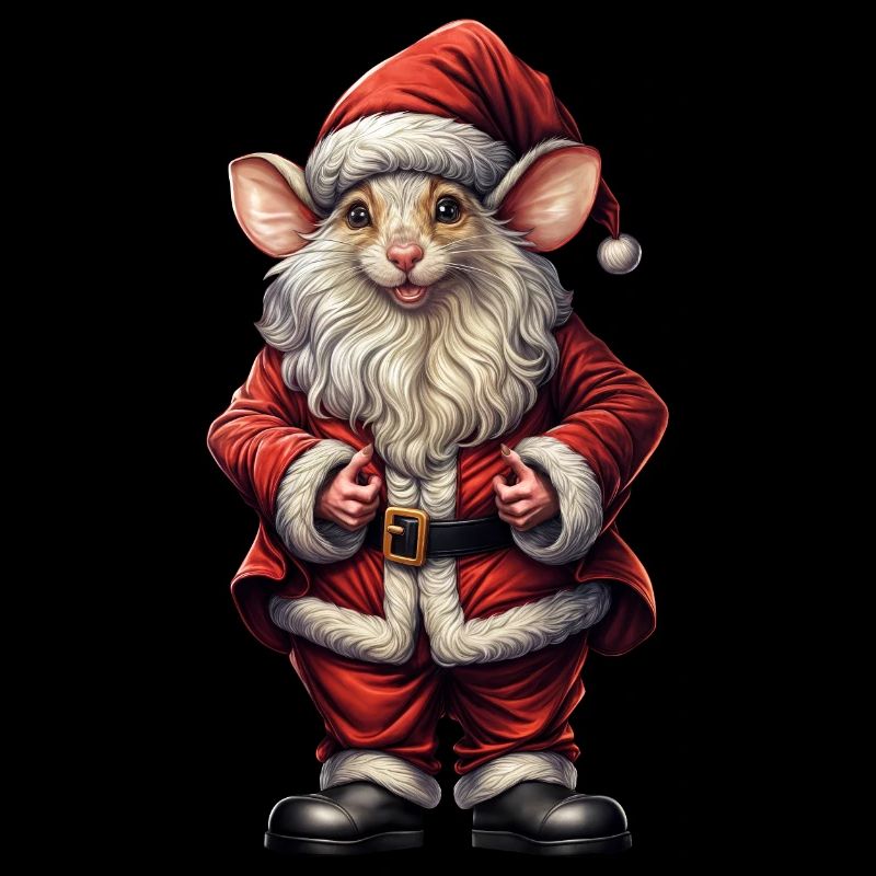 Santa Mouse 🎄🧀