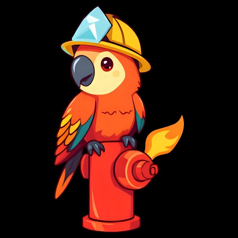 Fröhlicher Bauheld mit Edelsteinschatz