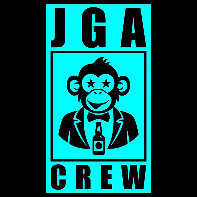 JGA Crew Junggesellenabschied Affe