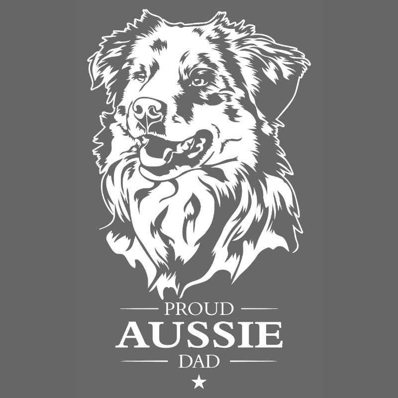 Aussie Dad Hunde Australian Shepherd Hund Wilsigns
