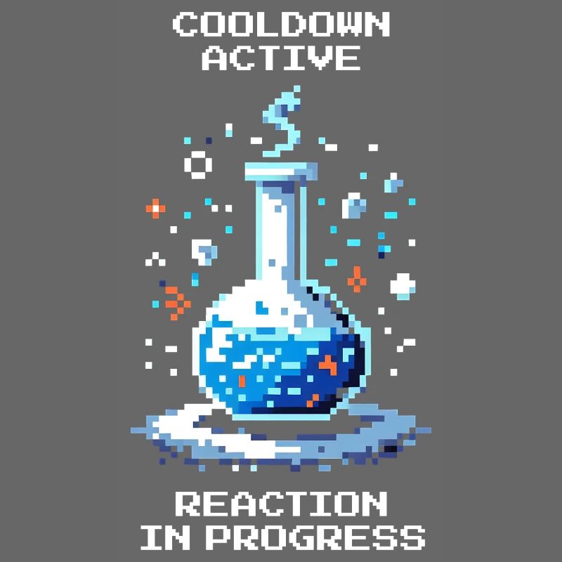 Cooldown active – reaction running | Chemistry