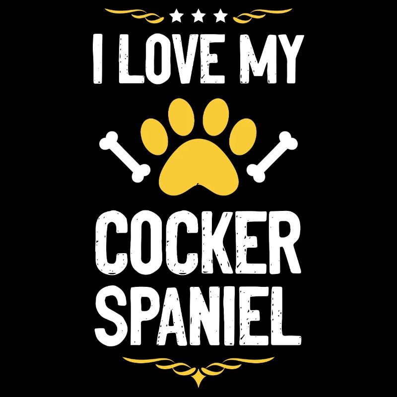 Ich liebe meinen Cocker Spaniel