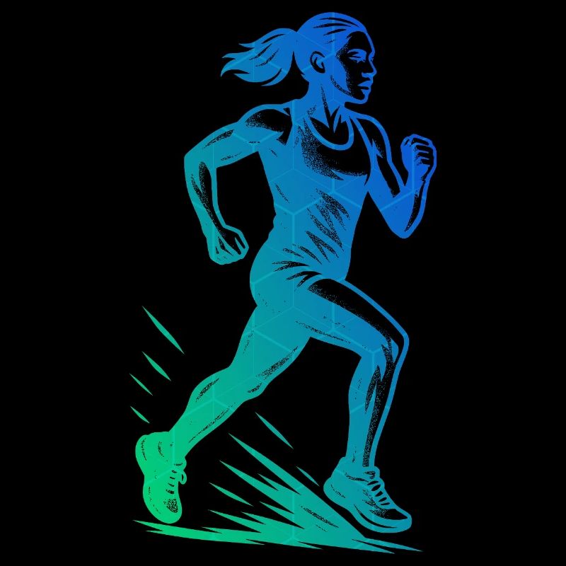 Minimalist running motif