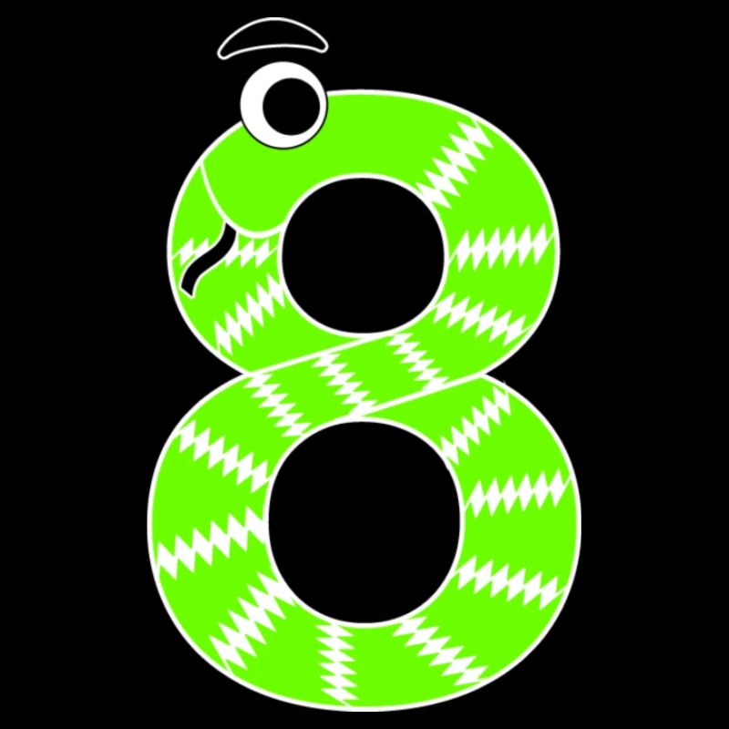 Number 8 Snake Kids