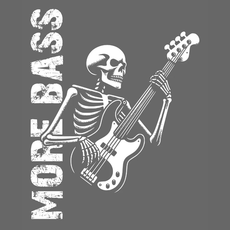 Plus Basse - Skeleton avec Basse