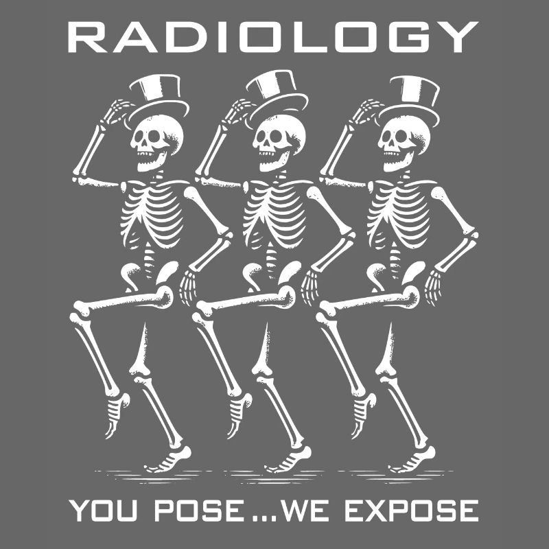 Dancing skeletons funny radiologist saying