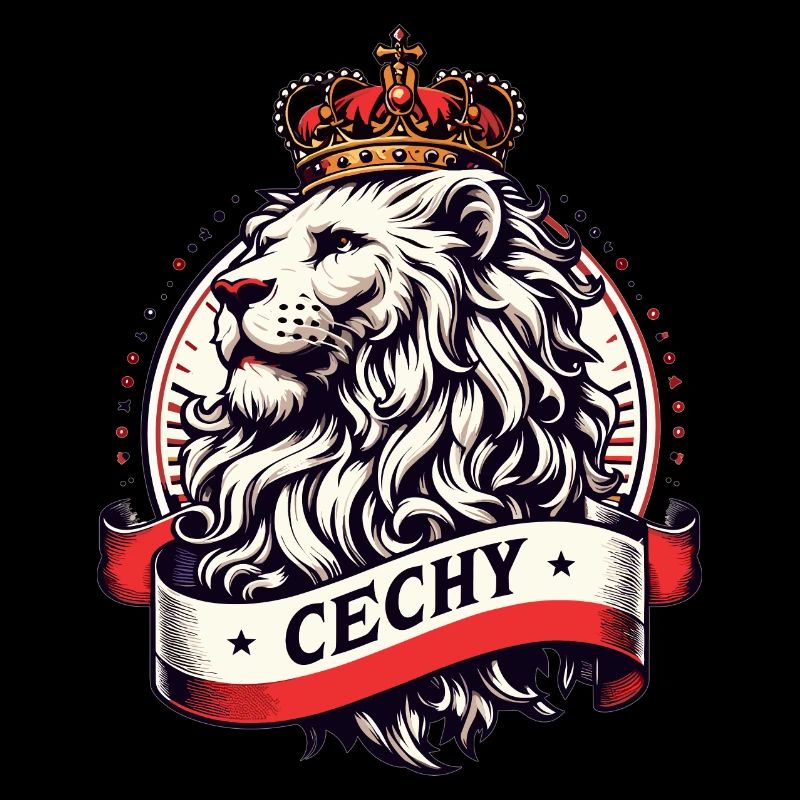 Cechy Bohemia Czech Republic Lion Flag Gift