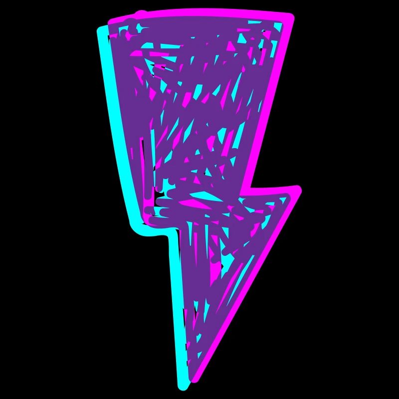 Psychedelic Neon Beam
