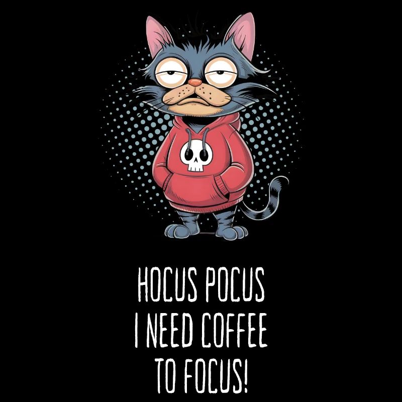 Hocus Pocus j’ai besoin de café pour me concentrer