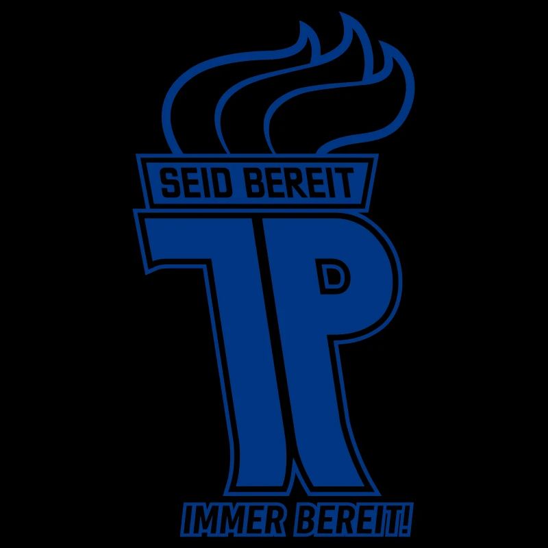 JP - Junge Pioniere immer bereit (Farbe änderbar)