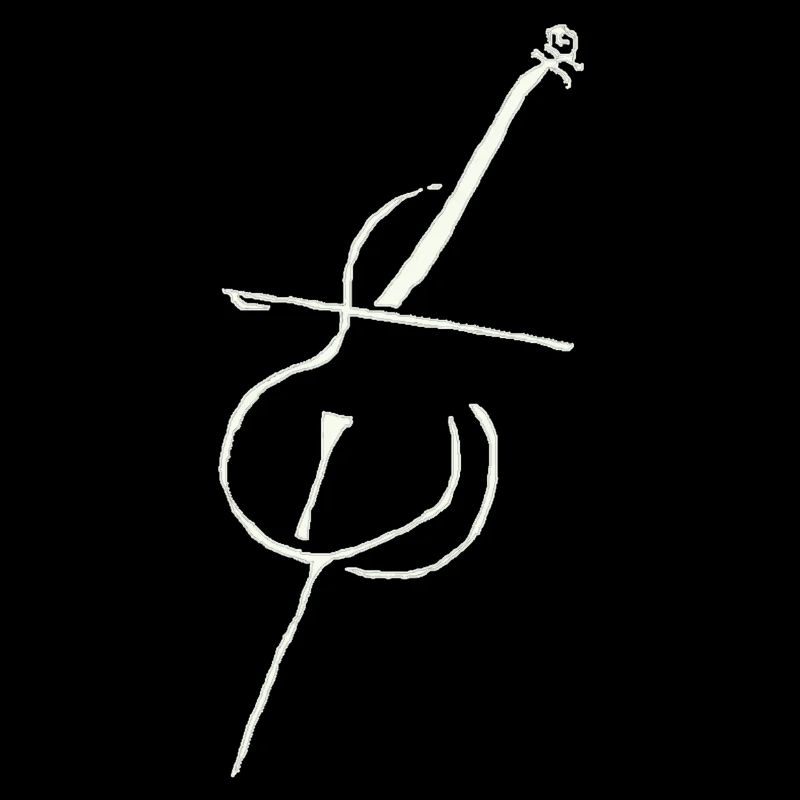 Violoncelle blanc pur