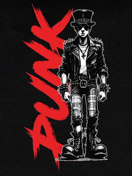 Punks mit Hut