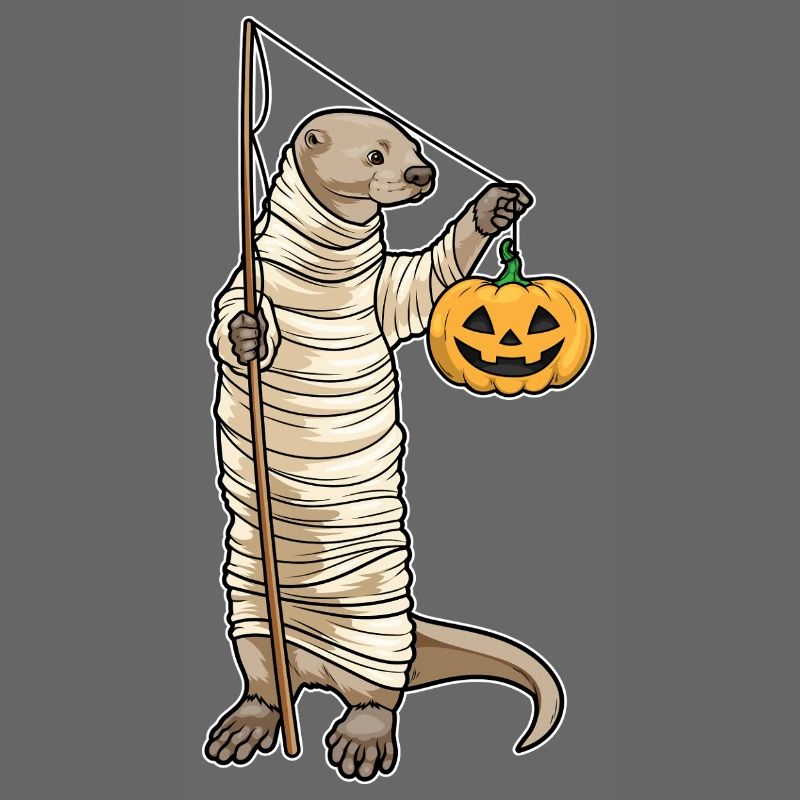 Pêche à la loutre d’Halloween