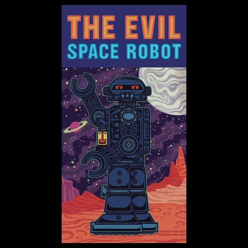Der Mars-Weltraumroboter