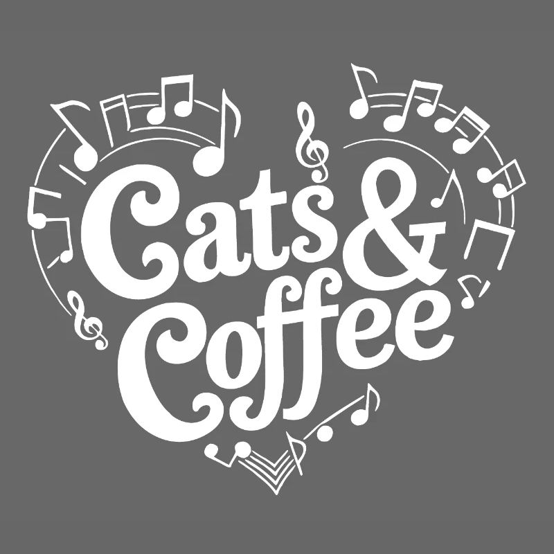 J’adore les chats et le café