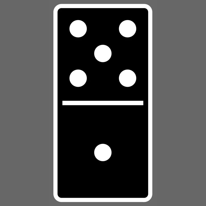 DOMINO STONE 5: 1 - COULEUR VARIABLE - CONCEPTION DE VECTEUR!