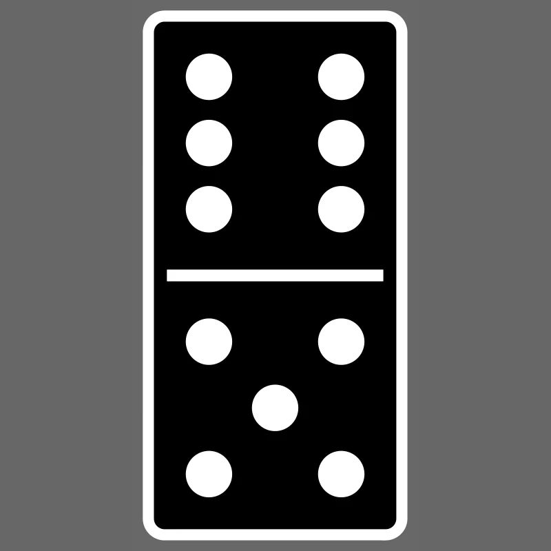 DOMINO STONE 6:5 - VARIABLE COLOR - VECTOR DESIGN!