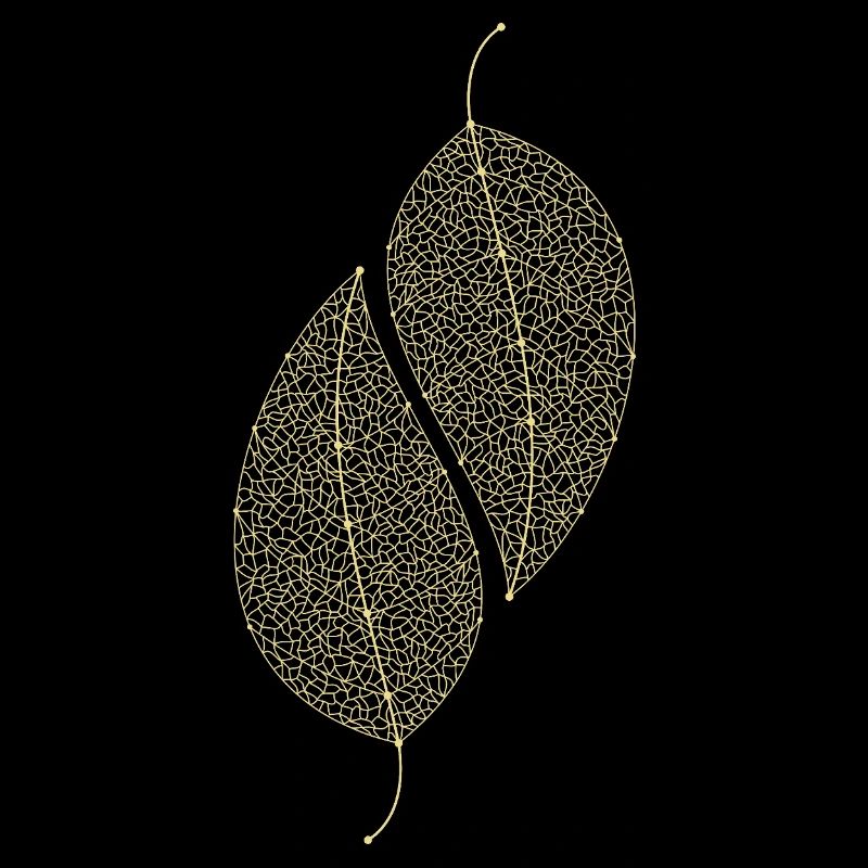 Feuilles décoratives