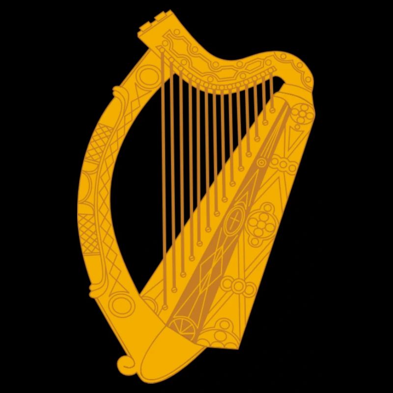 Ireland irish harp
