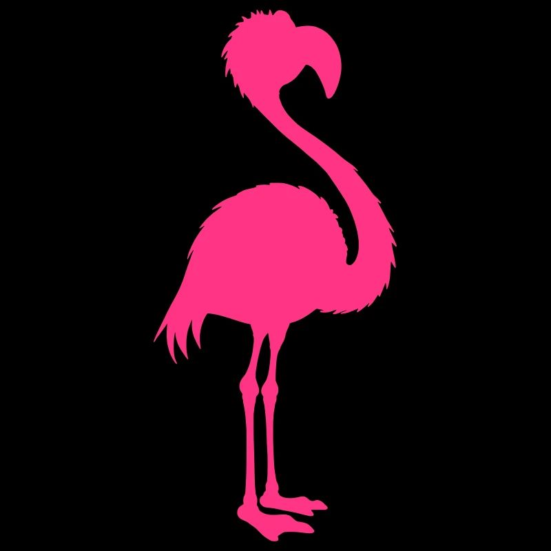 Flamingo Vektor Silhouette Kostüm Vogel