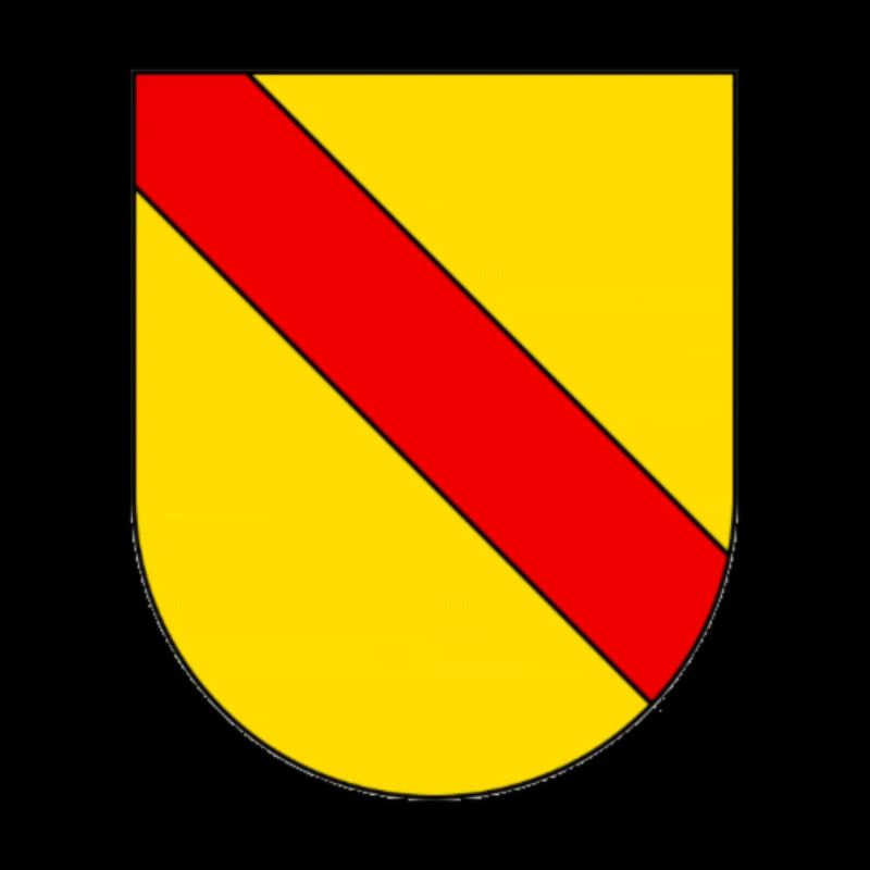 Badisches Wappen einfach