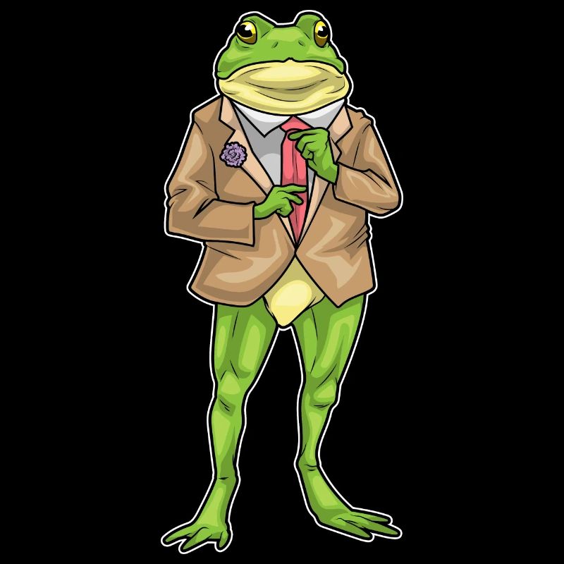Frog Groom Jacket Wedding