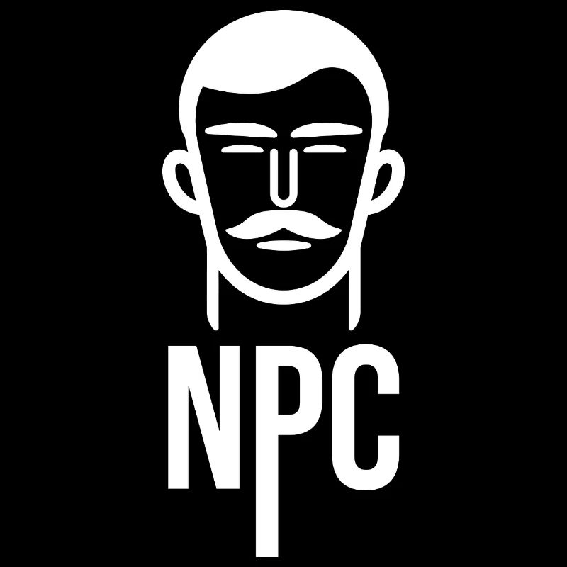 NPC Design Gamer funny Geschenk