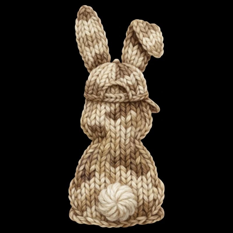 Bunny from Behind Camouflage Cap Cap Camouflage