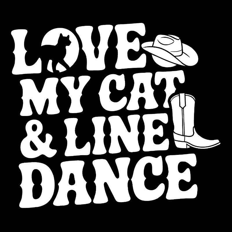 Ich liebe meine Katze und Line Dance