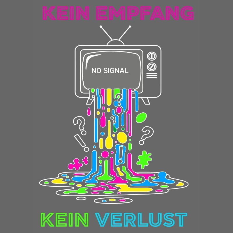 Télévision allemande - Pas de réception, pas de perte