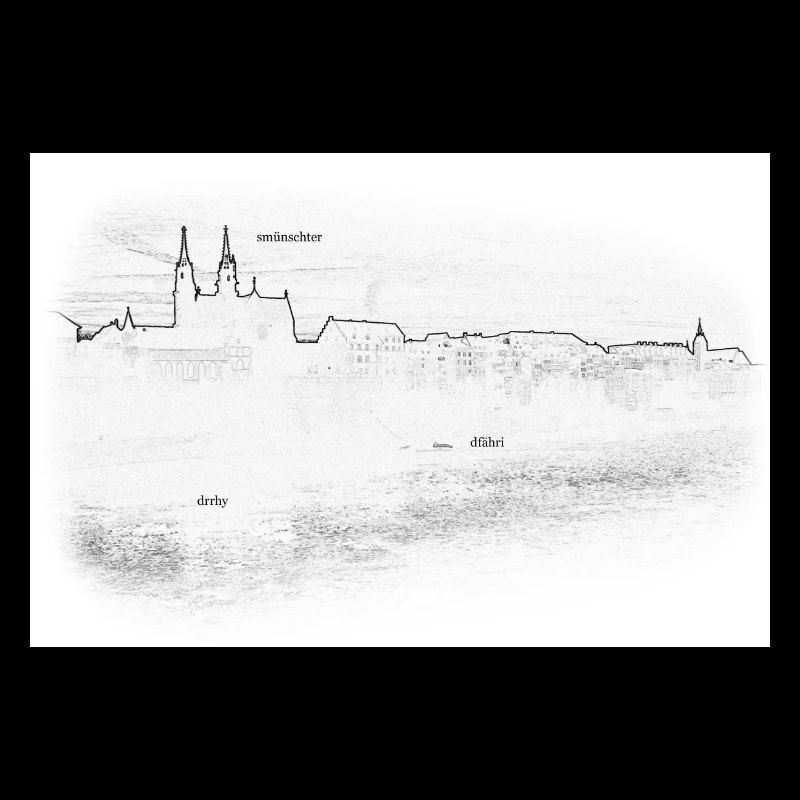 Basel am mym Rhy weiss