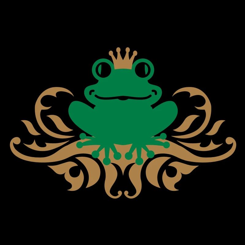 Frog - King - Figure