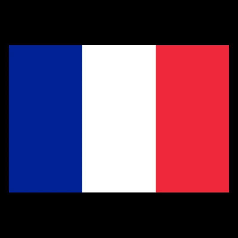 drapeau autocollant du drapeau de la France