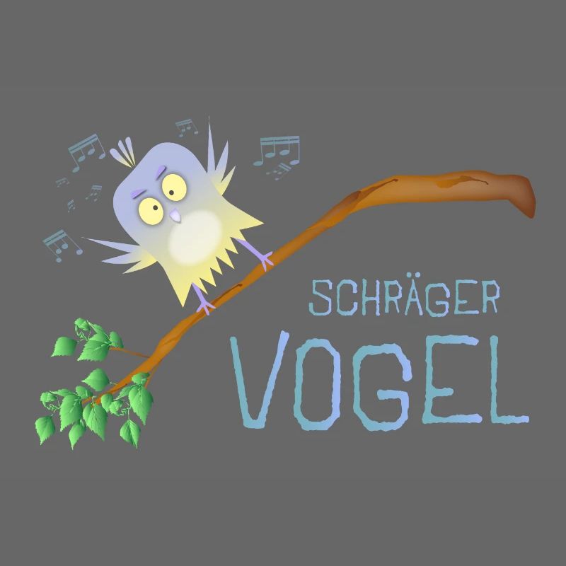 Schräger Vogel