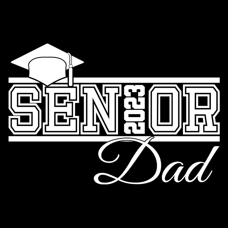 Senior 2023 Vater Stolzer Vater des Absolventen