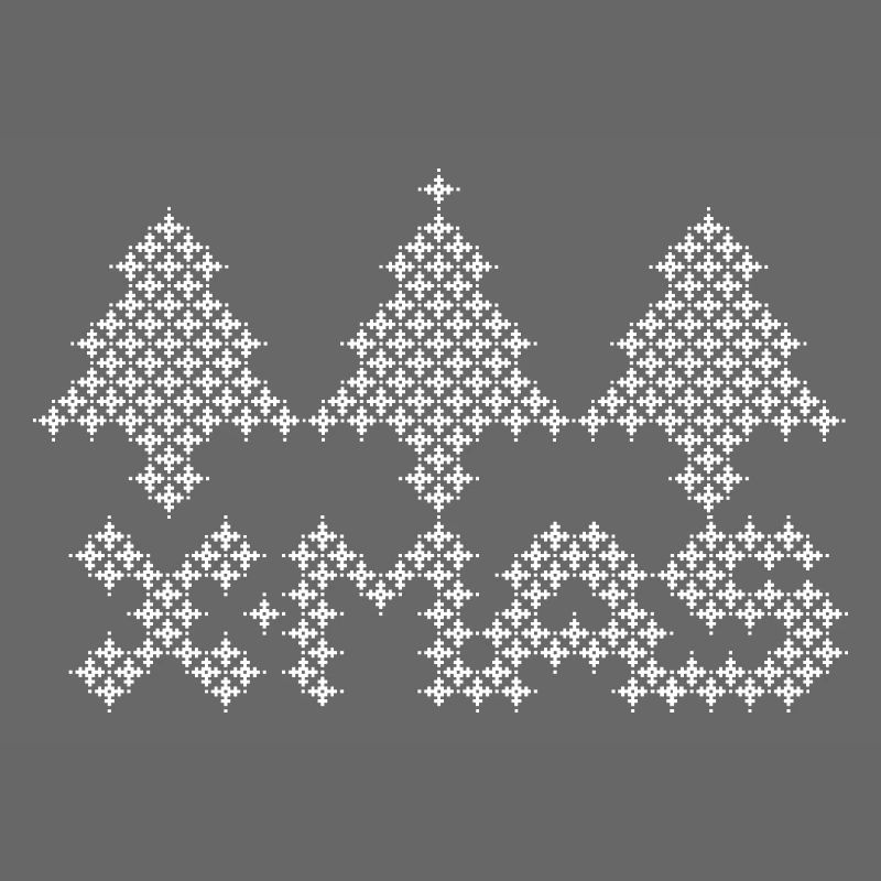 Arbre de Noël Icône graphique de Noël