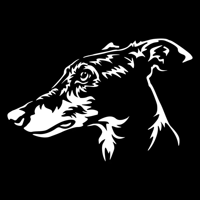 Greyhound Kopf "Black Edition"