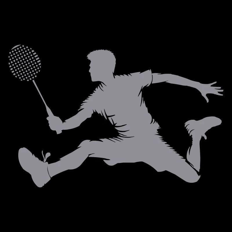 Joueurs de badminton