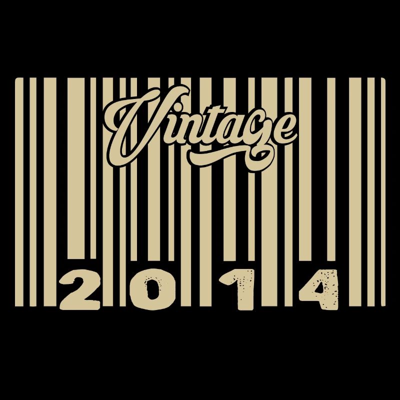 vintage 2014 Code barre 2014: Année 2025.