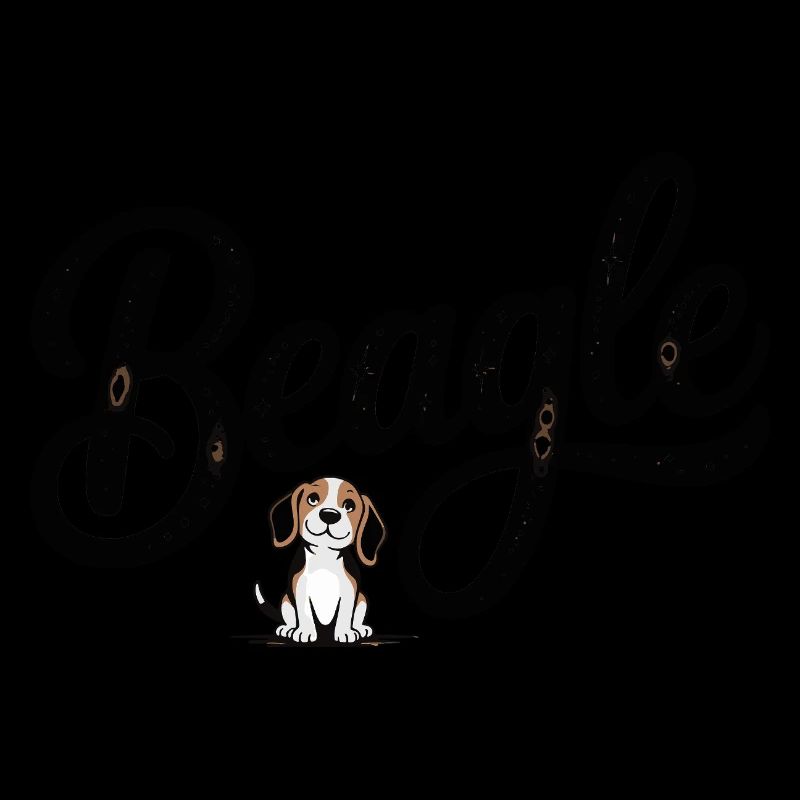 Beagle - Cooles Haustier-Logo