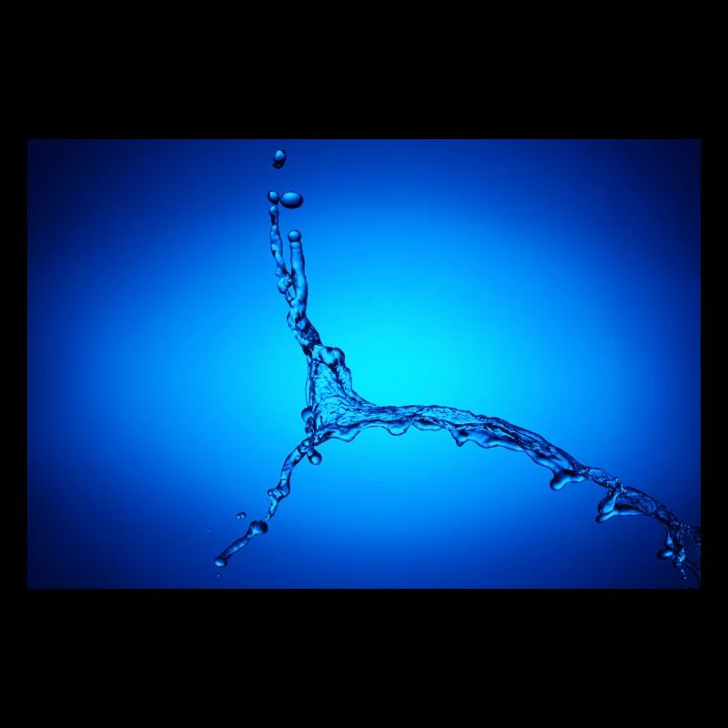 Blue Water Splash #2