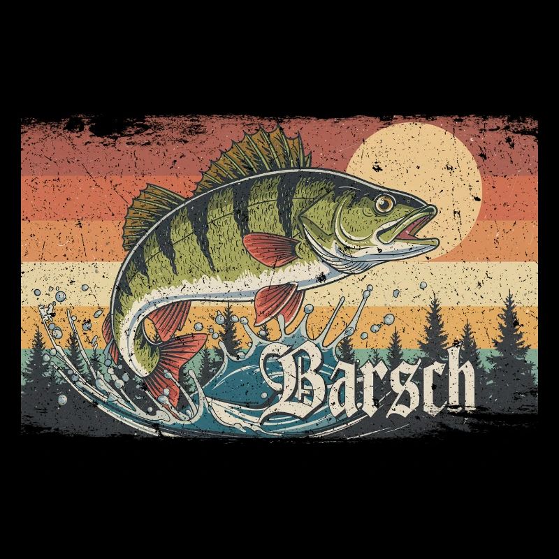 Pêche à la perche Pêche à la perche Pêcheur Nature