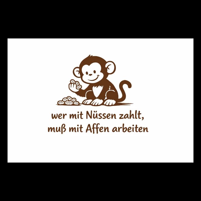 Arbeiteraffe_mit_Erdnuessen