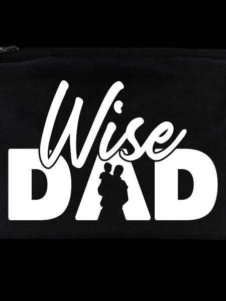 Wise Dad Silhouette Vaterschaft Elternschaft